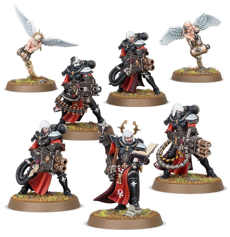 Adeptus Sororitas Retributor Squad