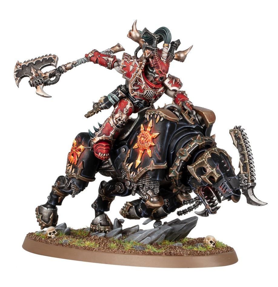 World Eaters Lord on Juggernaut /