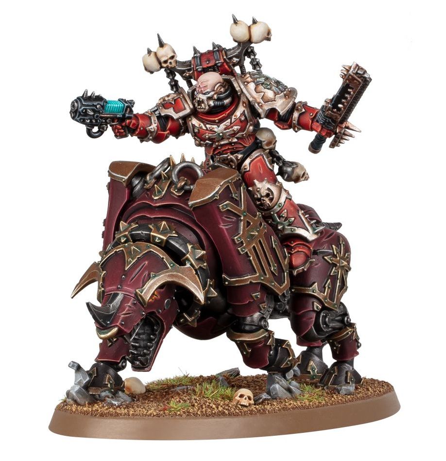 World Eaters Lord on Juggernaut /