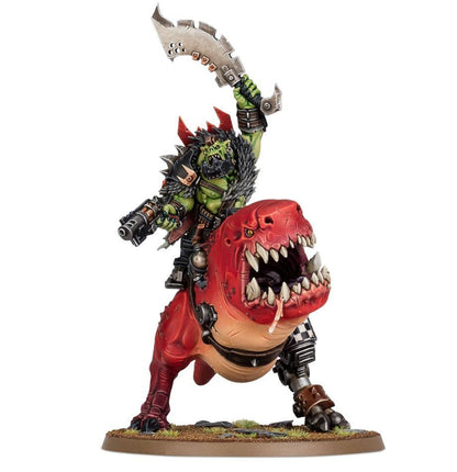 Beastboss on Squigosaur / Mozrog Skragbad