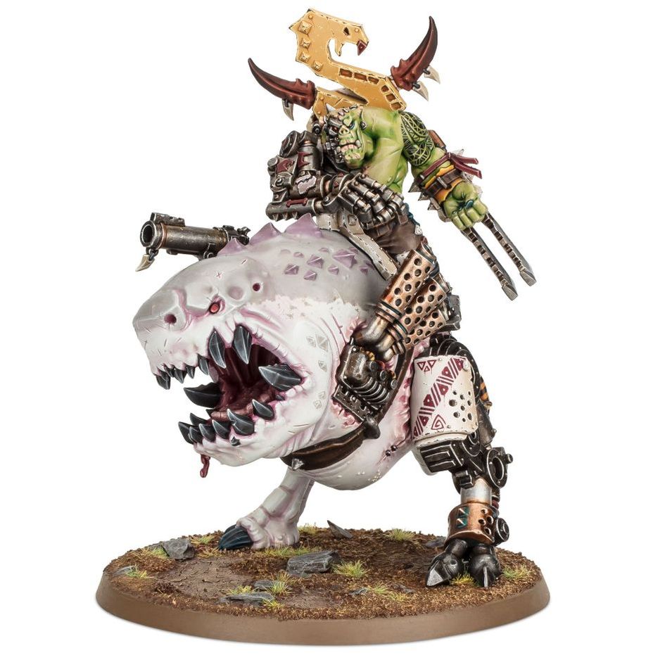 Beastboss on Squigosaur / Mozrog Skragbad