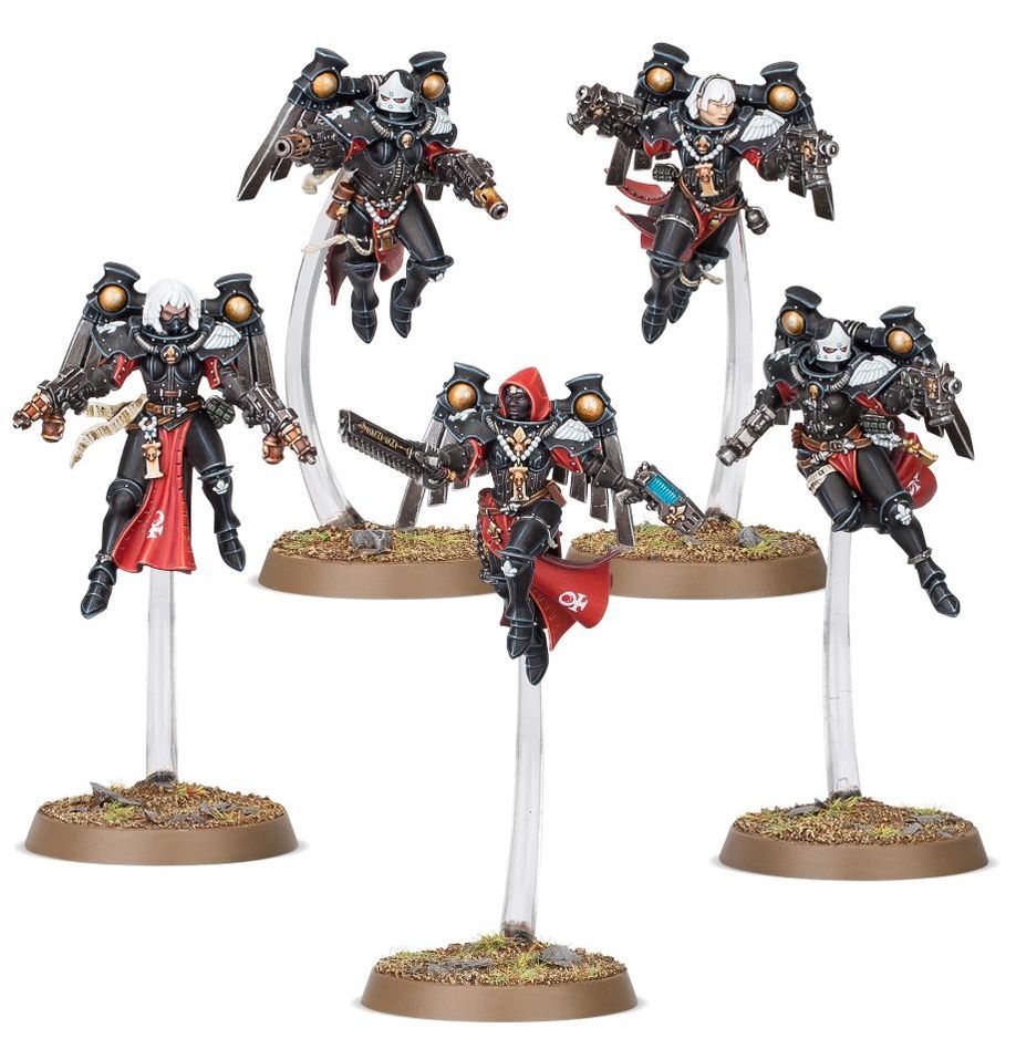 Adeptus Sororitas Seraphim Zephyrim Squad