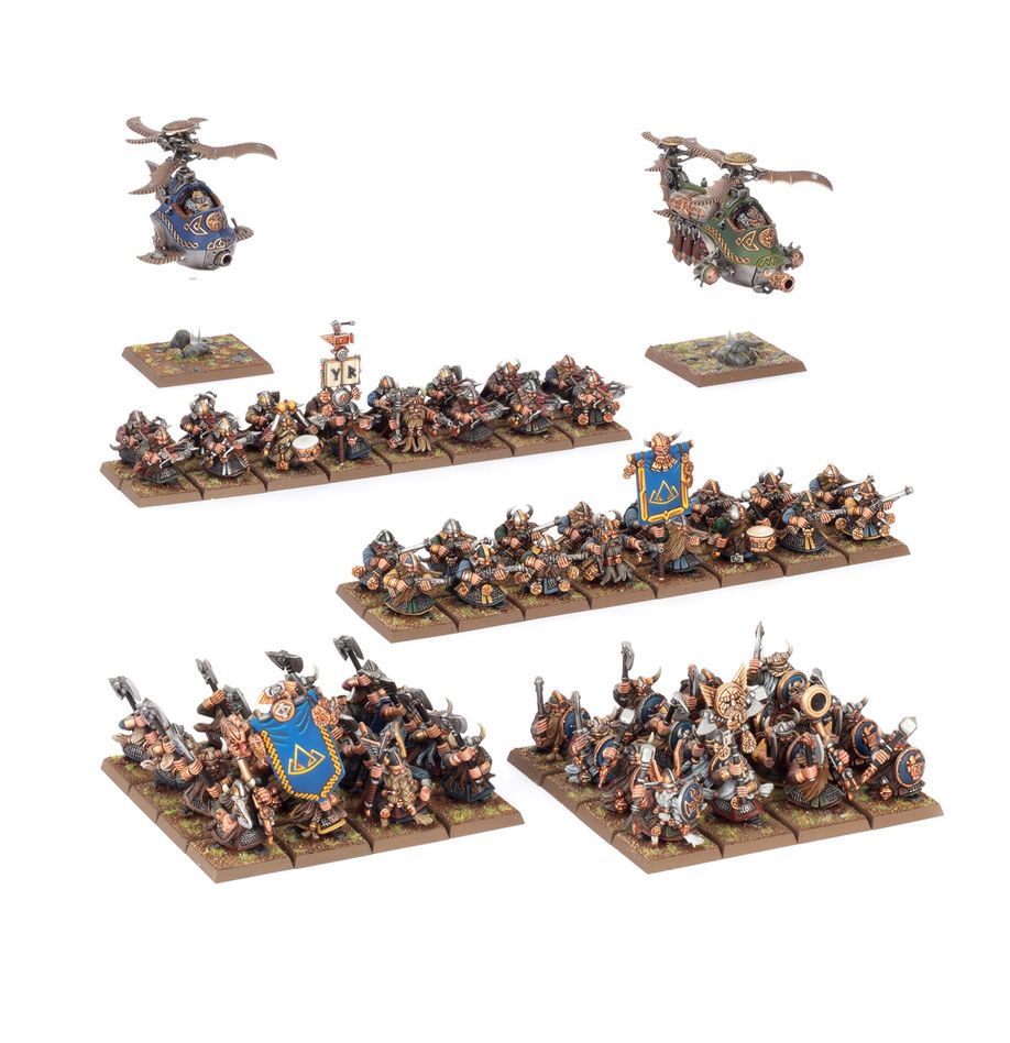Dwarfen Mountain Holds Battalion Old World